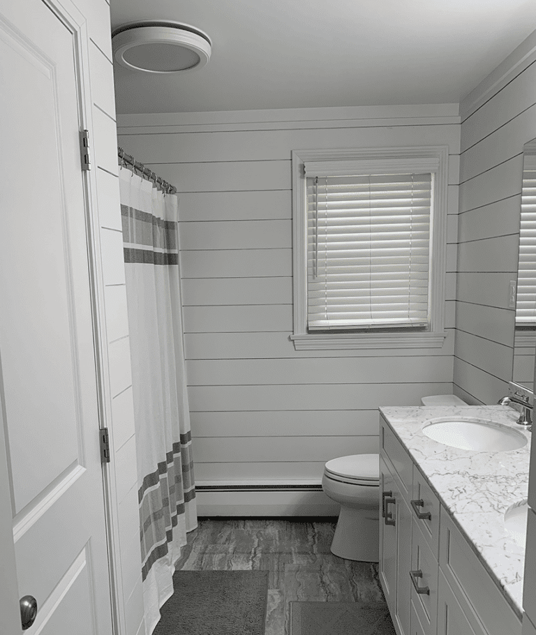 Moisture-resistant bathroom cabinets for coastal homes